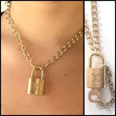 louis vuitton lock pendant